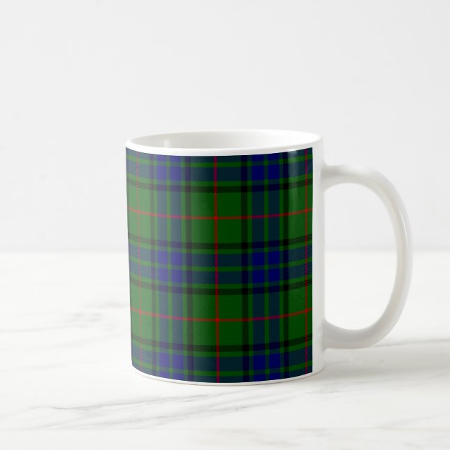 Lauder Tartan Blau kariert Kaffeetasse (Rechts)