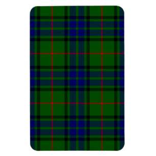 Lauder Tartan Blau kariert Magnet