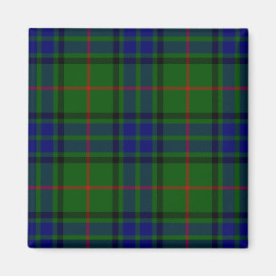 Lauder Tartan Blau kariert Magnet