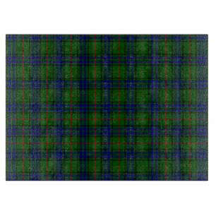 Lauder Tartan Blau kariert Schneidebrett
