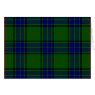 Lauder tartan bleu vert plaid