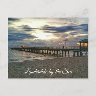 Lauderdale am Meer, Florida - Anglins Postkarte