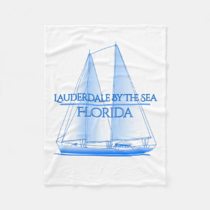 Lauderdale an der Meeresküste Nautical Sailing Sai Fleecedecke