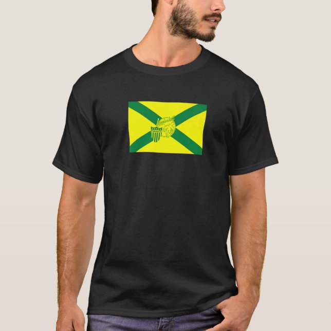 Lauderhill Florida Flag   T-Shirt (Vorderseite)