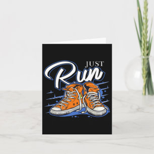 Lauf einfach Lauf Runner Biathlon Joggen Triathlon Karte