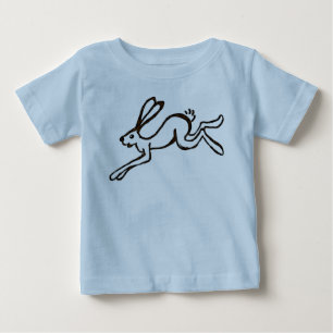 Lauf Hase lauf Baby T-shirt