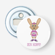 Lauf Hoppy! Der sonnige Läufer in Pink