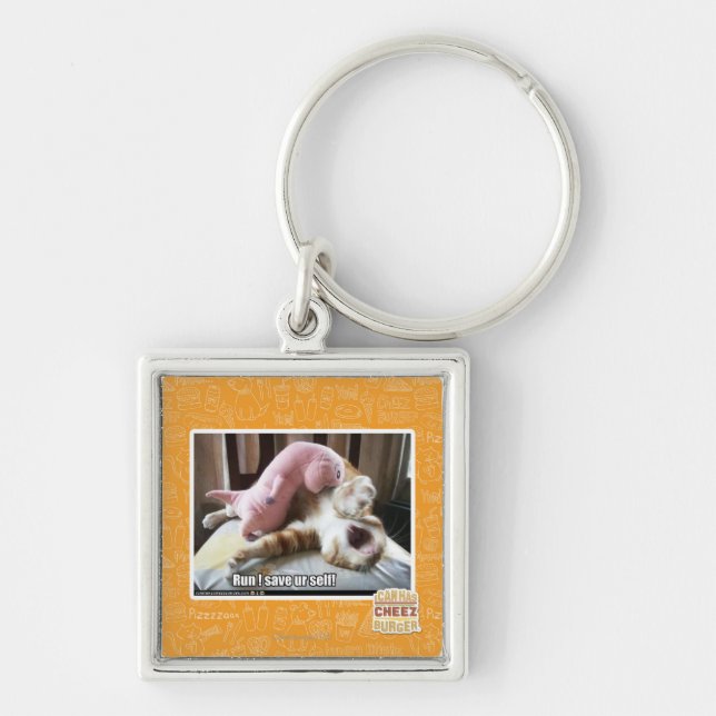 Lauf! Retten Sie ur Selbst! Schlüsselanhänger (Vorne)