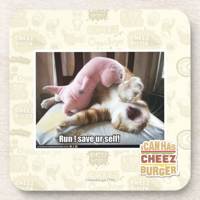 Lauf! Retten Sie ur Selbst! Untersetzer (Vorderseite)