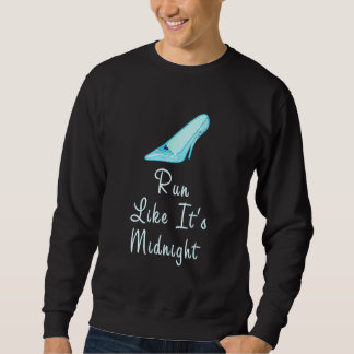 Lauf so, als wäre es Mitternacht der sonnige Runni Sweatshirt