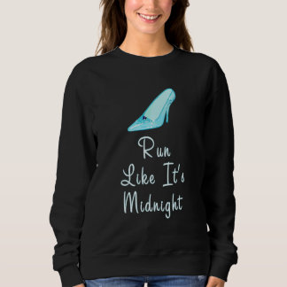 Lauf so, als wäre es Mitternacht der sonnige Runni Sweatshirt
