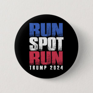 Lauf Spot Lauf Lauf Debyte Zitat Lustig Politisch Button