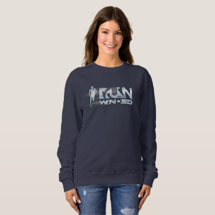 Lauf wie der Wind   Sweatshirt für Damen