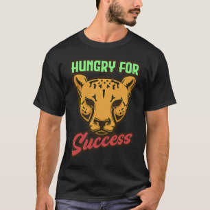 Lauf wie ein Gepard schnellste Katze Gepard T-Shirt