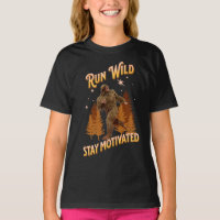 Lauf wild, Bleibe Motivierter Funny Bigfoot
