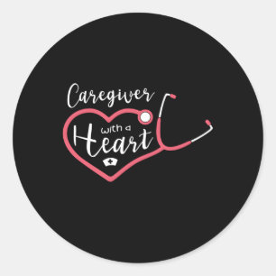 Laufbahn mit Berufstätigkeit Runder Aufkleber