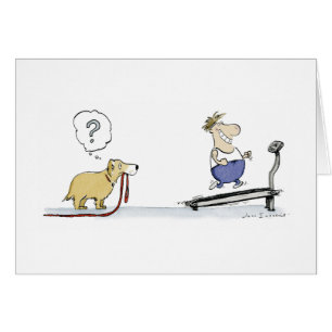 Laufband-Cartoons