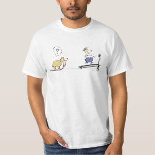 Laufband-Cartoons T-Shirt