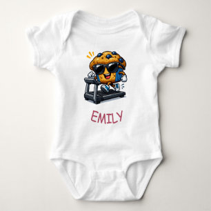Laufband-Muffin Baby Strampler
