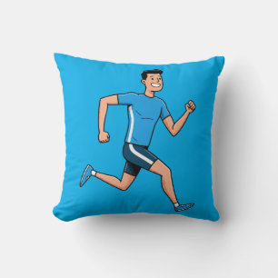 Laufbekleidung – Inspirierendes Laufen Kissen