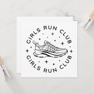 Laufclub für Mädchen Einladung