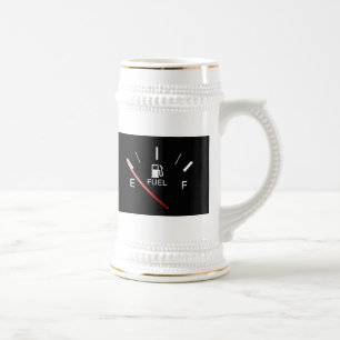 Laufen auf leer bierglas
