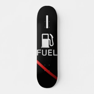 Laufen auf leerem Skateboard