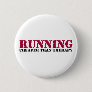Laufen - billiger als Therapie Button