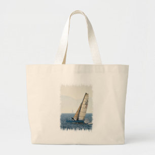 Laufen der Segelboot-Leinwand-Tasche Jumbo Stoffbeutel