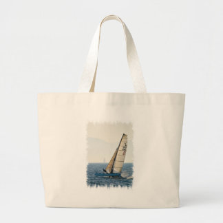 Laufen der Segelboot-Leinwand-Tasche Jumbo Stoffbeutel