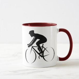 Laufen des Fahrrades Tasse