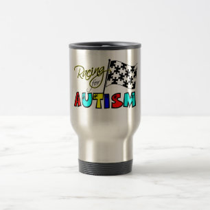 Laufen für Autismus-Tasse Reisebecher