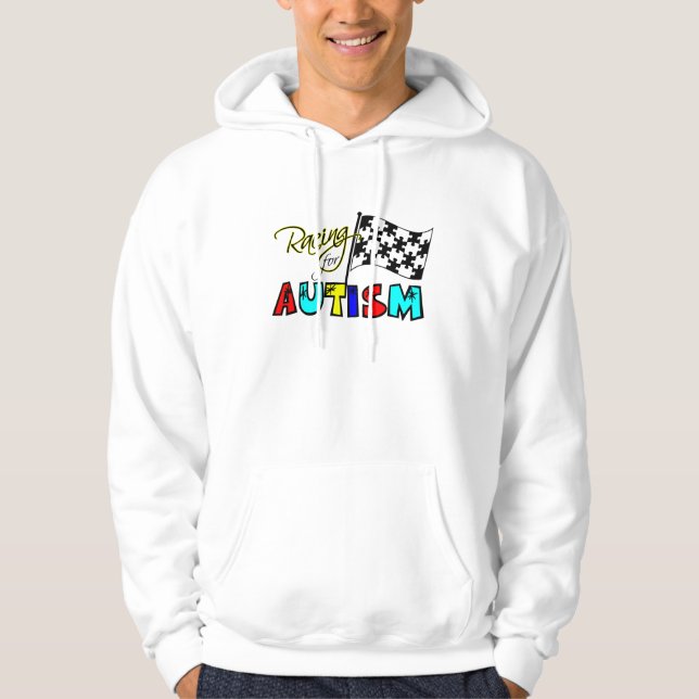 Laufen für AutismusHoodie Hoodie (Vorderseite)