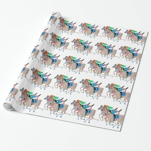 Laufen für die Krone Geschenkpapier (Ungerollt)