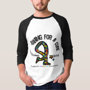 Laufen für einen Heilungs-Autismus T-Shirt