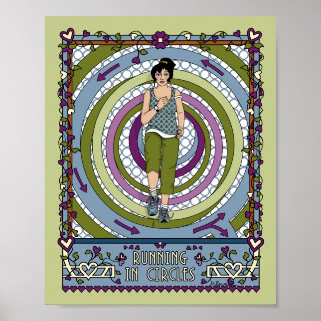 Laufen in Circles_A_8x10-Poster Poster (Vorne)