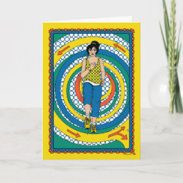 Laufen in Circles_B_Greeting Karte