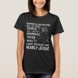 Laufen ist eine großartige Möglichkeit, Menschen z T-Shirt