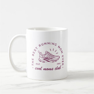 Laufen Sie cool Mama Club besten Läufer lustige Zi Kaffeetasse