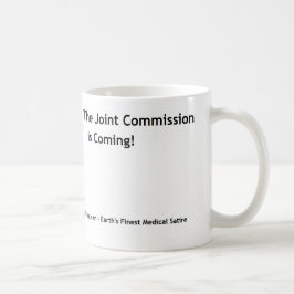 Laufen Sie, die gemeinsame Kommission kommt! Kaffeetasse