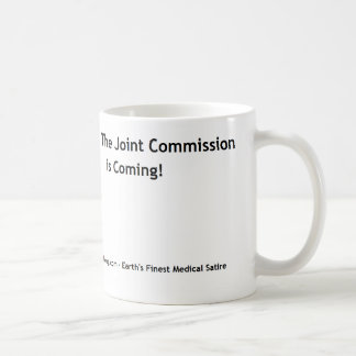 Laufen Sie, die gemeinsame Kommission kommt! Kaffeetasse