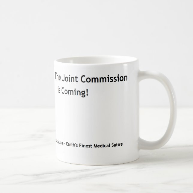 Laufen Sie, die gemeinsame Kommission kommt! Kaffeetasse (Rechts)