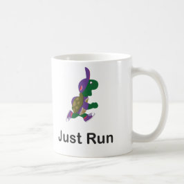 Laufen Sie einfach die Turtle Kaffeetasse