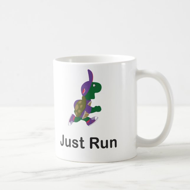 Laufen Sie einfach die Turtle Kaffeetasse (Rechts)