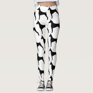 Laufen Sie mit Ihrem Dobermann Leggings