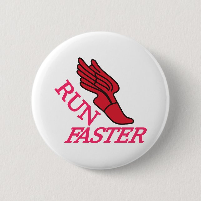 Laufen Sie schneller Button (Vorderseite)