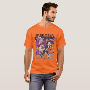 Laufen Sie um Ihr Leben Halloween T-Shirt