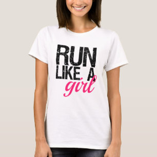 Laufen Sie wie ein Behälter der Mädchen-Frauen T-Shirt