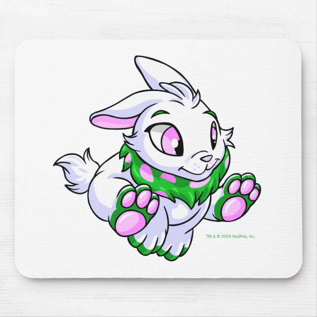 Laufen von grünem Cybunny Mousepad (Vorne)