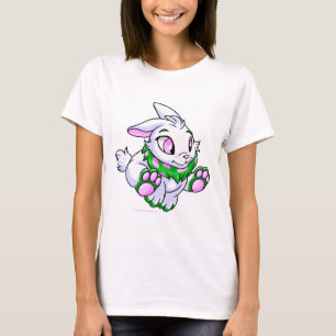 Laufen von grünem Cybunny T-Shirt
